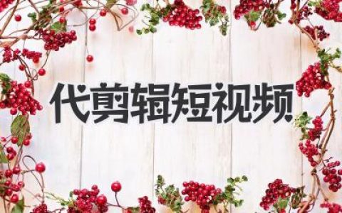代剪辑短视频接单技巧与变现攻略实战分享完整流程指南