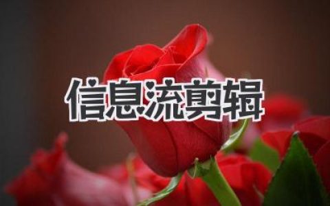 信息流剪辑实战：如何在瞬息万变的信息流中用剪辑钩住人性