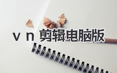 vn剪辑电脑版