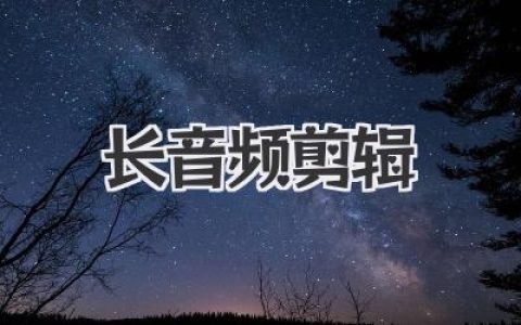 长音频剪辑