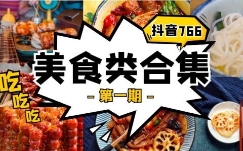 抖音美食类视频合集55部（第一期）