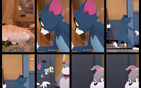 电影版《猫和老鼠》动态手机剪辑壁纸素材