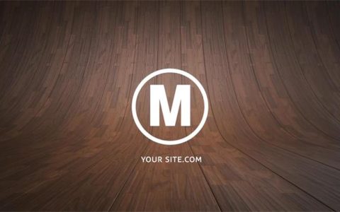 3D线条徽标PR模板视频素材