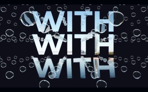 Pr泡泡宣传模板时尚文字图片电影视频LOGO宣传片