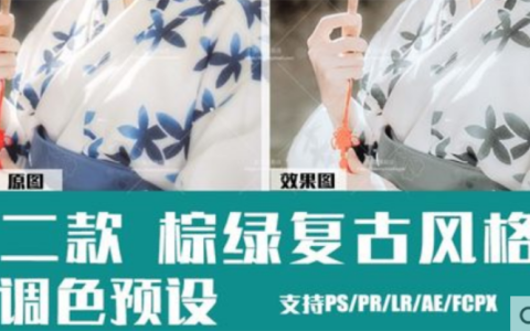 lightroom预设LR城市风光旅拍PS/FCPX手机版APP古风滤镜