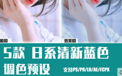LR预设PS日系韩式小清新旅拍风光FCPX手机APP滤镜