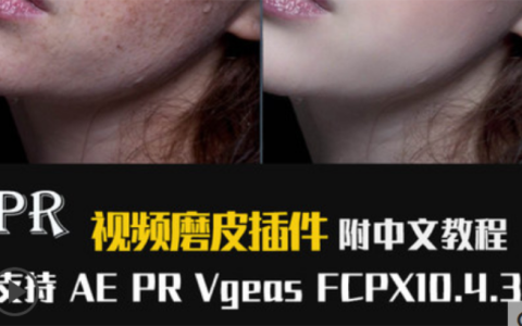 Ae/Pr/FCPX10.4.8磨皮美白插件Beauty Box视频美颜插件