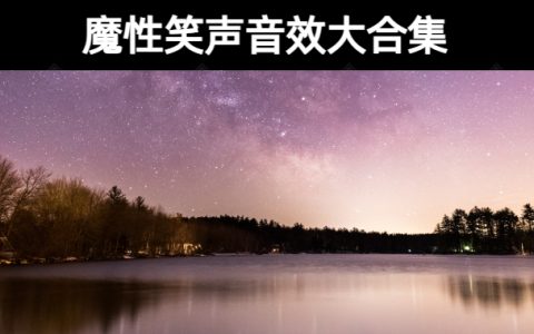 193款人类的各类魔性笑声大合集音效素材