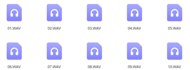 10种快速冲击掠过声音卡通音效素材