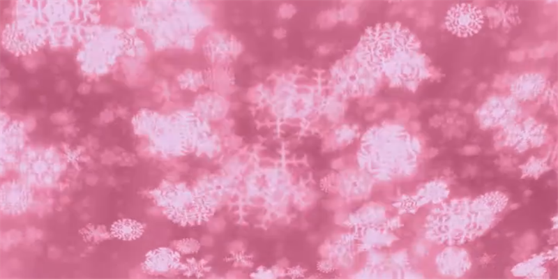 40款唯美冰雪世界雪景雪花飘雪风景粒子视频背景素材