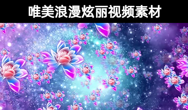 30款-唯美浪漫炫丽视频素材下载