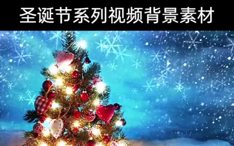 169款-圣诞节系列视频背景素材下载