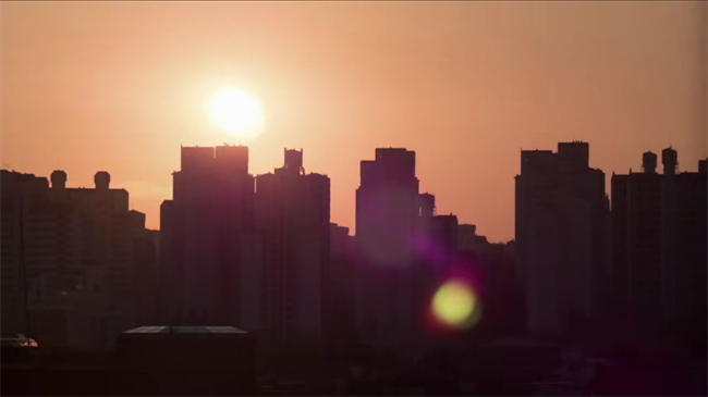 20款-城市朝阳及夕阳视频素材大全