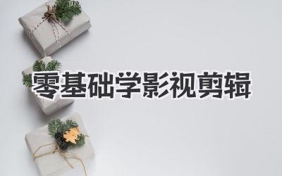 零基础学影视剪辑