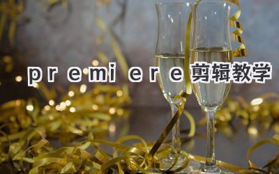 premiere剪辑教学