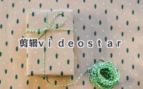 玩转Videostar剪辑：从小白到大神，你的视频剪辑进阶之路