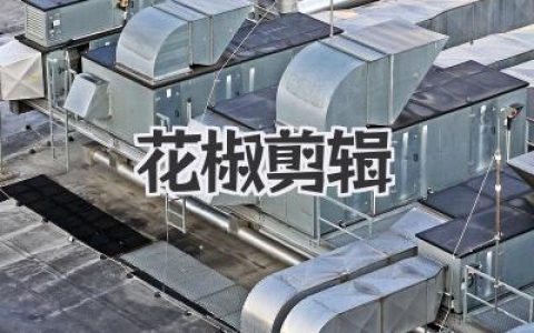 解锁花椒直播剪辑的秘密武器：从小白到大神，你只差这篇教程！