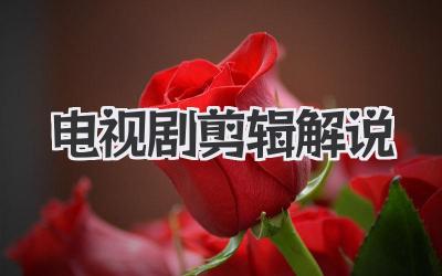 电视剧剪辑解说