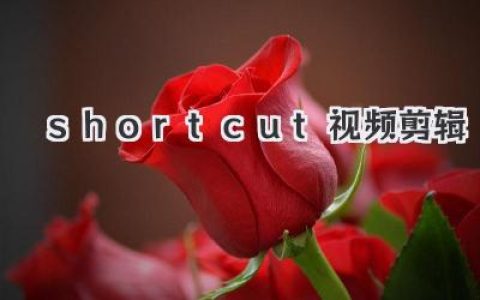 Shortcut视频剪辑：新手也能秒变剪辑大神？这篇教程让你少走弯路！