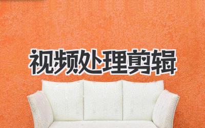 视频处理剪辑