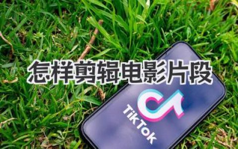 怎样剪辑电影片段