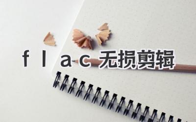 flac无损剪辑