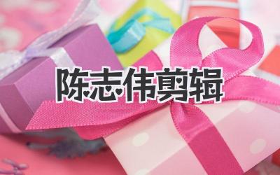 陈志伟 剪辑