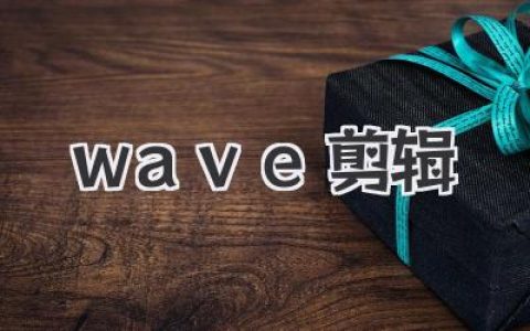 高效Wave剪辑指南：音频编辑技巧、软件推荐及实战案例，助你轻松玩转Wave剪辑！