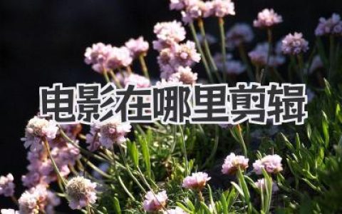 想知道电影在哪里剪辑吗？一个影迷对光影魔法诞生地的好奇。