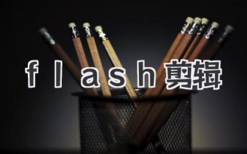 高效Flash剪辑技巧分享：快速入门与高级应用，轻松打造炫酷动画效果，掌握Flash剪辑的精髓！