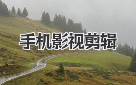 轻松玩转手机影视剪辑：小白也能变大神，短视频创作技巧大公开！