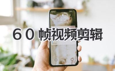 60帧视频剪辑