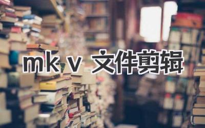 mkv文件剪辑