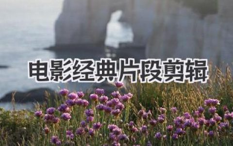 电影经典片段剪辑：重温光影瞬间，感受银幕魅力