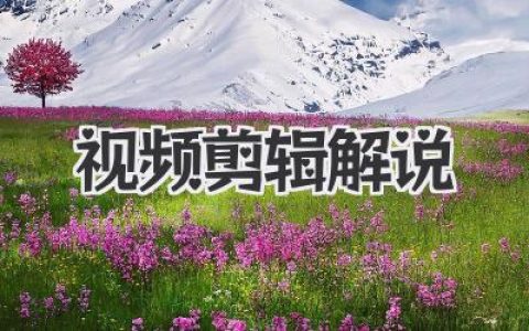 告别干巴巴！解锁视频剪辑解说核心奥秘，让你的作品一开口就抓住人心！