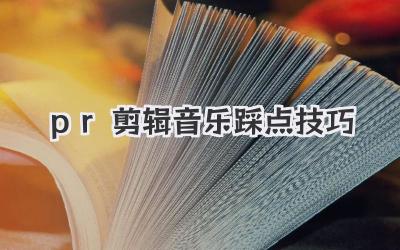pr剪辑音乐踩点技巧