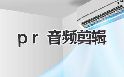 pr音频剪辑