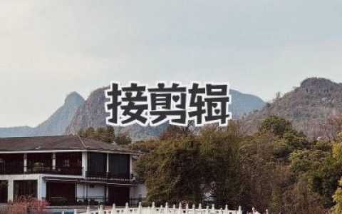 接剪辑赚钱指南：从小白到高手，如何定价与避免踩坑？