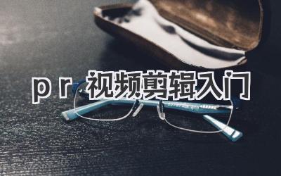 pr视频剪辑入门