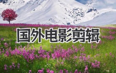 国外电影剪辑：不止是快切，更是掌控你呼吸的艺术