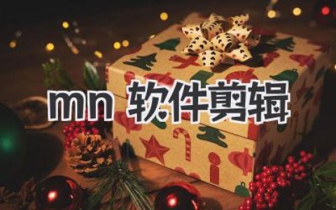 MN软件剪辑深度体验：从小白到大神的高效进阶之路