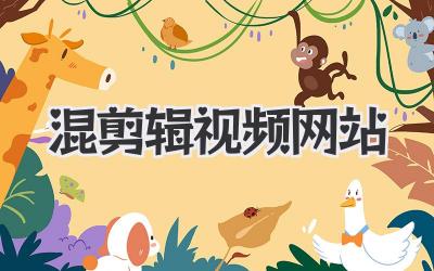 混剪辑视频网站