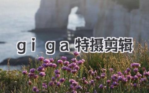 Giga特摄剪辑：燃爆宇宙的巨物崇拜与暴力剪辑艺术