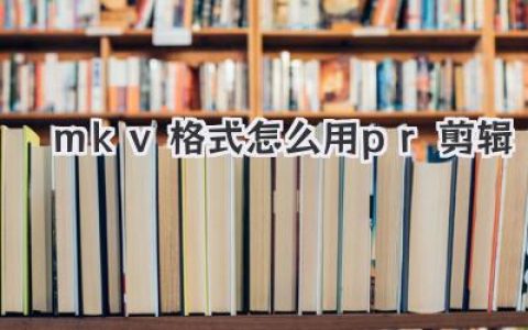 PR剪辑MKV格式终极攻略：解决导入失败，让创作丝滑流畅