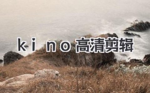 kino高清剪辑秘籍：从素材呼吸感到电影级调色的全流程拆解