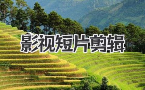 影视短片剪辑秘籍：掌握节奏与叙事，让作品直击人心