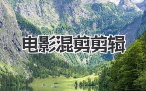 解锁电影混剪剪辑的魔力：用光影和节奏重塑情感